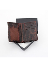 Ví đứng da bò pull-up AT Leather 063D