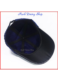 Nón kết chữ S dành cho nam và nữ, chất liệu vải dù trơn bóng, gắn sò to 2 bên hông nón - Hạnh Dương