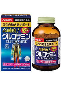 Thực phẩm bảo vệ sức khỏe viên uống bổ xương khớp Orihiro Glucosamine 1500mg hộp 900 viên