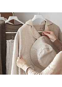 Combo 4 Kẹp Treo Đồ INOX 304 Có Móc Treo Đa Năng