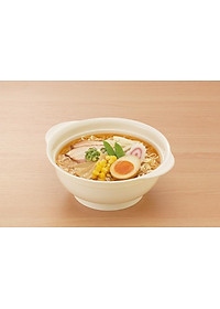 Combo bát tô dùng trong lò vi sóng 1.2L + hộp thực phẩm nắp mềm có quai 800ml - made in Japan