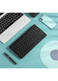 Bàn phím không dây HXSJ K610 - Kết nối 2.4G giảm ồn, gọn nhẹ dễ mang đi, phù hợp Mac/ PC/ Laptop/ Điện thoại - Hàng chính hãng