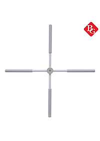 BG Gậy Tập Lưng, Vai 6015 GREY, Chống Gù, Uốn Thẳng Lưng, Gậy Tập Yoga ( hàng nhập khẩu)