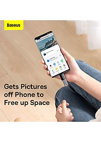 Đầu chuyển OTG Type C to USB 3.1 tốc độ cao Baseus Ingenuity Series Mini OTG Gen2 (Type-C to USB-A 3.1 Full Size, 10Gbps High speed OTG for Laptop/ Macbook/ iPad/Tablet/ Smartphone)- Hàng chính hãng