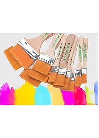 Chổi vẽ màu acrylic, sơn tường, màu 3d tranh vẽ các loại nhiều size - A32