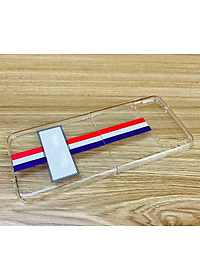 Ốp lưng chống sốc trong suốt cho Samsung Galaxy Z Flip 3 hiệu Likgus Thom Brow (chất liệu cao cấp, thiết kế thời trang họa tiết 3 sọc màu) - hàng nhập khẩu
