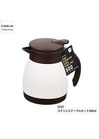 Bình giữ nhiệt Inox Pearl Metal màu trắng kem - Nội địa Nhật Bản