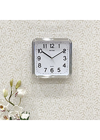 Đồng hồ Rhythm CMG466NR19 Kt 25.0 x 25.0 x 4.5cm, 500g Vỏ nhựa. Dùng Pin.