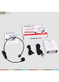 Takstar E300W- Tặng túi rút đựng máy trợ giảng - Máy Trợ Giảng Không Dây UHF, Kết Nối Bluetooth, Công Suất 10W Cho Giáo Viên, Bán Hàng- Hàng chính hãng