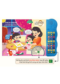 Sách - Sách âm thanh - Bé học nói Phiên bản đặc biệt với 30 nút bấm cho bé 0 - 6 tuổi - Đinh Tị Books