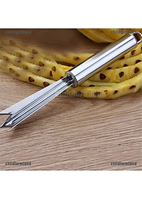 Dụng Cụ Cắt Mắt Thơm Bằng Thép Không Gỉ - Cán Inox