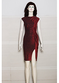 ĐẦM ÔM SÁT NÁCH XẺ ĐÙI THẮT ĐAI EO 2323