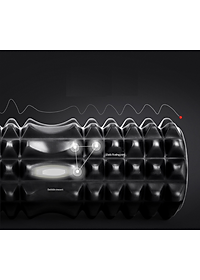 Con lăn Yoga Massage Foarm Roller, ống trụ lăn xốp thể thao giãn cơ có gai roam rollet cao cấp, ống lăn giãn cơ - Chính hãng DoDoDios