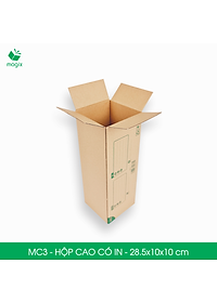 MC3 - 28.5x10x10 cm - 100 Thùng hộp carton đóng hàng