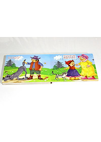 Sách xếp hình Tia Sáng - Cô bé quàng khăn đỏ