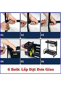 Kệ Đựng Gia Vị 2 Tầng Cao Cấp