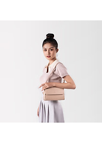 Túi Yuumy ( Thời trang nữ nắp gập dạng hộp size 21 - Túi đeo chéo da Seasand YN155 )