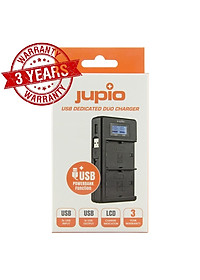 Sạc đôi pin máy ảnh hàng chính hãng Jupio LP-E6 / LP-E6N / LP-E6NH