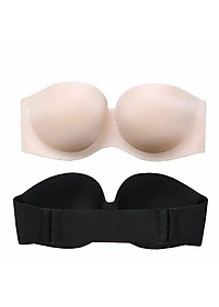 Bộ 2 áo su đúc nâng tạo khe không gọng không dây siêu phẩm cho các nàng mặc đầm cúp ngực nhé ạ