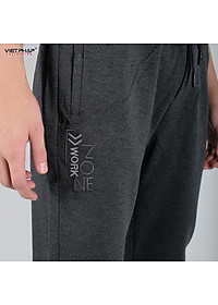 Quần Jogger Thun Cao Cấp VIỆT PHÁP/ Chất liệu cotton co dãn thoải mái sang trọng cạp chun bo 9745