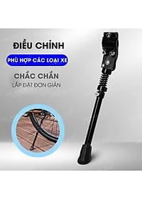 Chân chống xe đạp KW-614 điều chỉnh độ cao 26-36cm lắp đặt đơn giản, chất liệu nhôm, phù hợp nhiều loại xe đạp Mai Lee