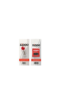Combo 4 sản phẩm : Bật lửa Zippo Armor Brushed Chrome 162+Xăng+Đá+Bấc