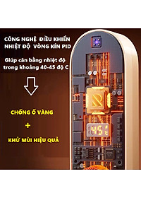 Máy Sấy Và Khử Trùng Giày có hẹn giờ Cao Cấp Làm Khô Siêu Nhanh - Loại Bỏ Khử Mùi Hôi Và Vi Khuẩn, Kiểu Dáng Nhỏ Gọn, Dễ Sử Dụng Máy Sấy Giày Dép Tất Găng Tay Mũ Bảo Hiểm Khử Khuẩn Bằng Tia UV An Toàn Tiện Dụng Thông Minh