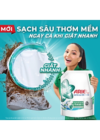 Combo 2 Nước Giặt ARIEL Chuyên Gia Cửa Trước Ngăn Lem Màu Túi 3.7KG/3.9KG