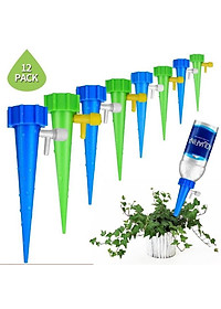Combo Hộp 12 Vòi Tưới Cây Nhỏ Giọt Tự Động Có Van Chỉnh Theo Ý Muốn Tặng Cây Thông Lỗ Nghẹt PB1 206801-1