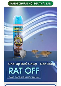 Bình xịt đuổi chuột hương thơm Thái lan n toàn khi sử dụng-Chai to