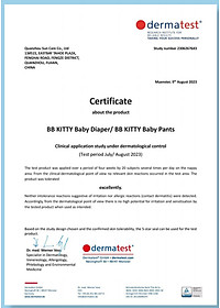 [L50]Tã/Bỉm Dán  BB KITTY SENSITIVE dành cho da Nhạy Cảm size L 50 miếng/ 09 - 14 kg mẫu mới