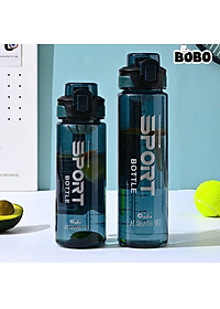 Bình Đựng Nước Thể Thao 650ML Chất Liệu Nhựa PP Nguyên Sinh An Toàn - Hàng Chính Hãng