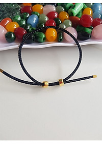 Dây thun ĐEN dẻo phối vòng tay hạt lu thống  Size dây ĐEN 2mm  Nữ đã có hạt lu thống thì đây chính là sợi dây thun phối với hạt lu thống đeo xinh ạ
