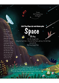 Sách Tương Tác - Lift-The-Flap-Lật mở khám phá - Space - Vũ trụ (Dành Cho Trẻ Em Từ 5-12 Tuổi)