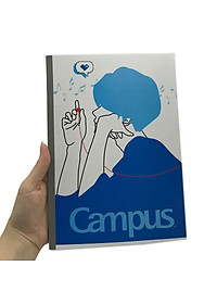 Vở Couple B5 Kẻ Ngang Có Chấm 120 Trang ĐL 70g/m2 - Campus NB-BCOU120 (Mẫu Màu Giao Ngẫu Nhiên)