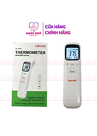 Nhiệt kế điện tử hồng ngoại OROMI CK-T1502 - Máy đo thân nhiệt - Hàng chính hãng