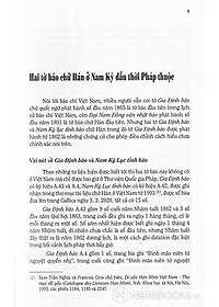 HAI TỜ BÁO CHỮ HÁN Ở NAM KỲ ĐẦU THỜI PHÁP THUỘC - Bìa cứng