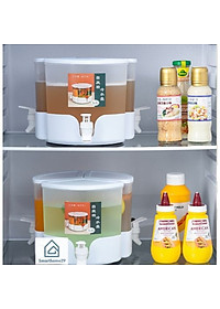 Bình Đựng Nước Có Vòi 3 Ngăn Dung Tích 5.2L Đế Xoay 360 Độ Có Nắp Đậy Tiện Lợi-HÀNG LOẠI 1 CHÍNH HÃNG MINIIN