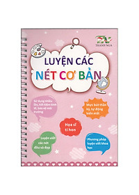 Bộ 3 sách luyện các nét cơ bản, viết chữ số đẹp 