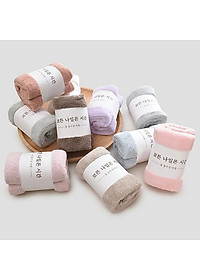 Khăn Tắm Gội Đầu Lau Mặt Siêu Thấm Hút, Mềm Mại, Sợi Bông Cao Cấp Mạng Lại Sự Mềm Mịn Ấm Áp Hàng Chính Hãng TOKDODO