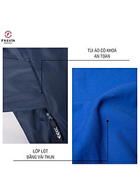 Bộ Quần Áo Gió Thể Thao Nam FASVIN BD23599.HN 02 Lớp Lót Thun Dày Dặn Ấm Áp Chất Vải Và Phom Dáng Rất Đẹp