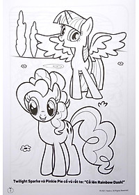 Sách My Little Pony - Jumbo Tô Màu Và Các Trò Chơi 5