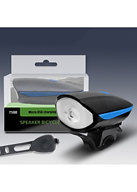 [TẶNG Dầu Tra Xích] Đèn xe đạp thể thao dododios siêu sáng có còi pin sạc usb led T6 chống nước - Hàng chính hãng