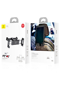 Giá đỡ kẹp điện thoại, ipad, máy tính bảng Baseus cài sau ghế ô tô SUHZ-01 - Hàng nhập khẩu