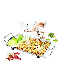 Bếp nướng điện không khói Fujika FJ-EG3515 men chống dính vân đá, công suất 1400W, màu ngẫu nhiên-hàng chính hãng