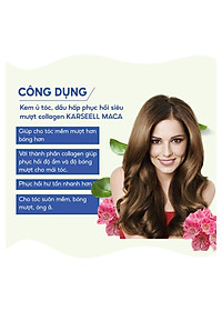 Kem ủ tóc Collagen KARSEELL dạng hũ 500ml, dầu hấp phục hồi siêu mượt chuẩn salon ngay tại nhà