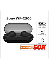 Tai Nghe Bluetooth True Wireless Sony WF-C500 - Hàng Chính Hãng