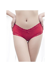 Quần Lót Nữ Lụa Cạp Vừa LUPERI LU3QL739 Dáng Bikini Mềm Mịn, Co Giãn, Không Lằn Mông, Kháng Khuẩn, Khử Mùi Tốt