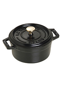 Nồi Gang Tròn Staub Màu Đen - Nhiều Kích Cỡ