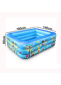 Bể bơi bơm hơi 3 tầng KD3180 (180*140*60 cm) 
